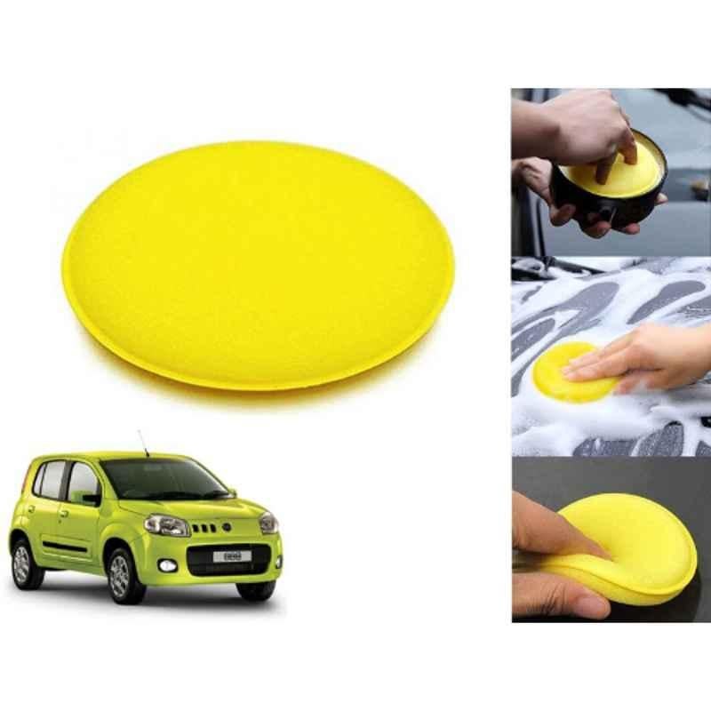 Auto Pearl Polyurethane Beige Washing & Waxing Polish Foam Sponge for Novo Uno