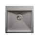 Carysil Micro Radius Waltz Single Bowl Stainless Steel Matt Finish Kitchen Sink, Size: 21x20x8 inch