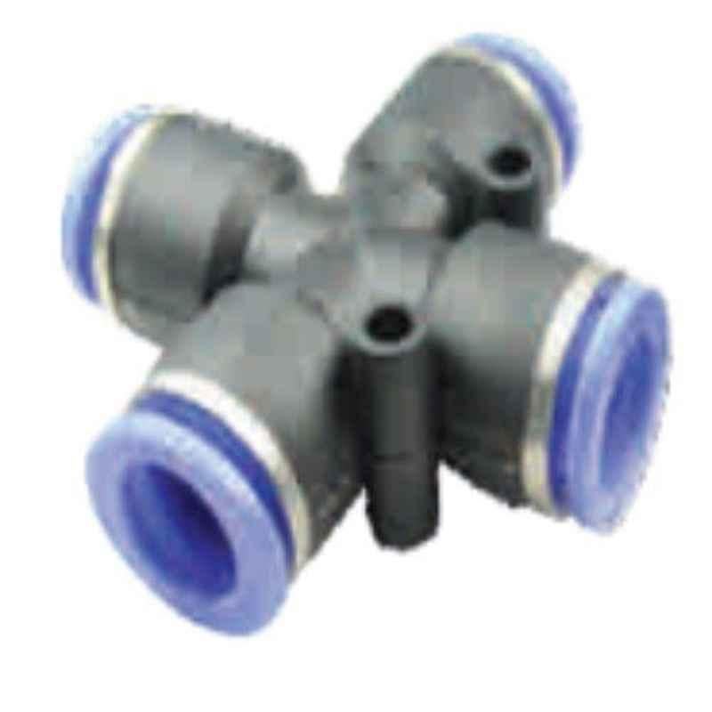 Akari 4 inch PZA Union Cross Connector