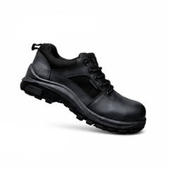 Skechers 894588ID Nubuck Leather Composite Toe Black Work Safety Shoes, Size: 6