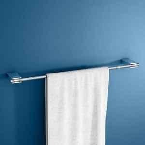 Plantex Towel Rod for Bathroom/304 Grade Stainless Steel Towel Bar/24 inch Towel Hanger/Towel Holder/Bathroom Accessories Regent, Chrome