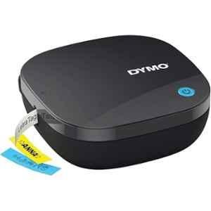 Dymo LetraTag 200B 10ppm Portable Bluetooth Thermal Label Printer with 1/2 inch White Paper & Clear Plastic Label Tape