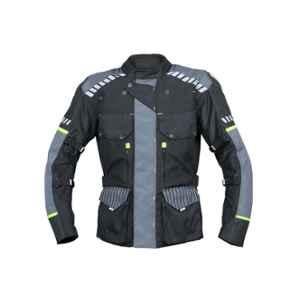 Biking Brotherhood Lightweight Flexiform Multilayer Adventure Jacket, Size: Large