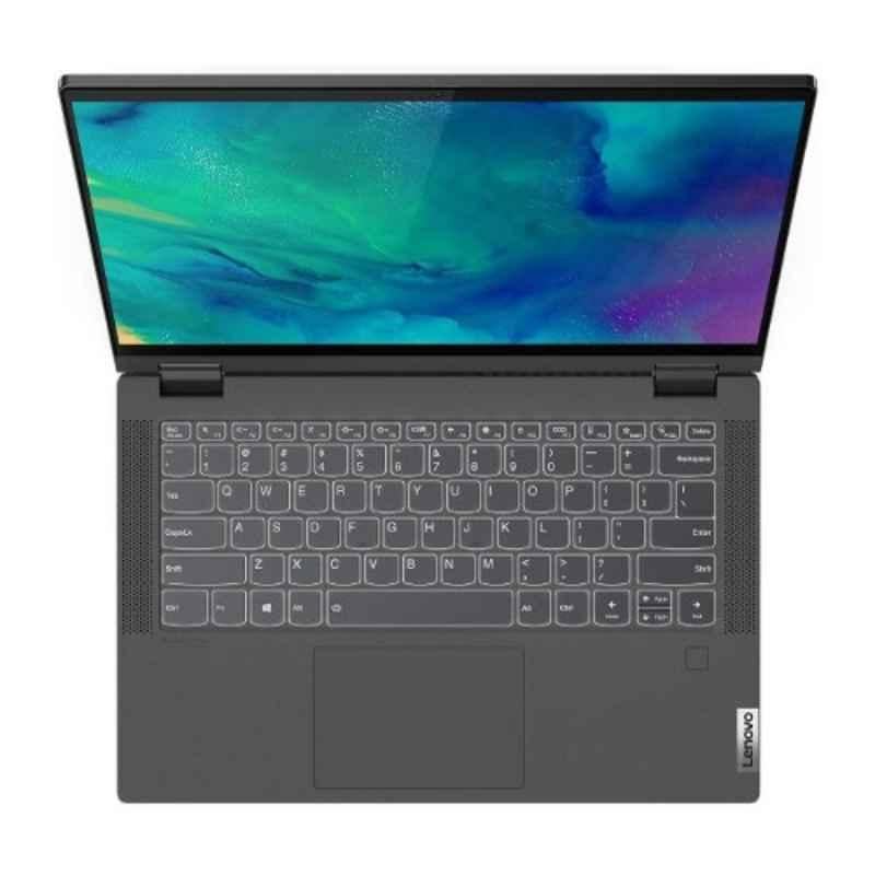 Lenovo Flex 5 Grey Laptop with 10th Gen Intel Core i7-1065G7/16GB DDR4/512GB SSD/Win 10 Home & 14 inch Full HD IPS Display, 81X1003BAX-RBG