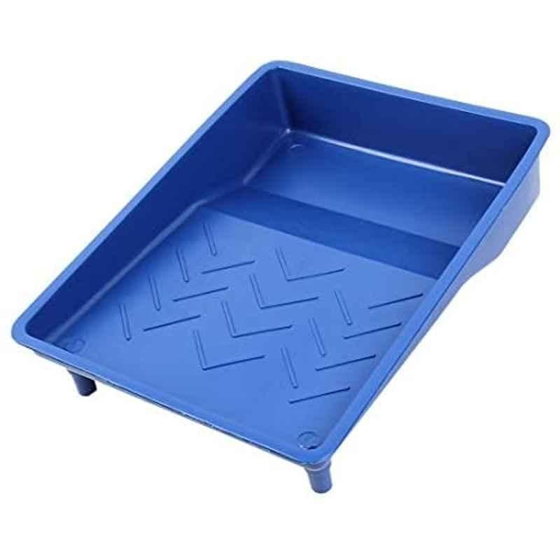 Abbasali 9 inch Plastic Blue Painting Roller Tray Paint