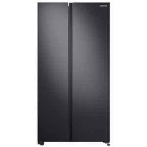 Samsung 692 Litre Black Matt Side by Side Refrigerator, RS72A50K1B4/TL