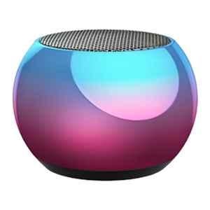 TecSox Mini 5W Blue & Pink Portable Bluetooth Speaker with 360 deg Crystal Sound & Bass