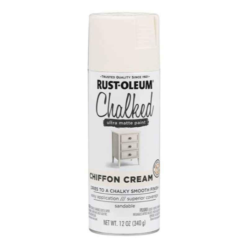 Rust-Oleum 340g Chiffon Cream Chalked Ultra Matte Paint, 1151069AC