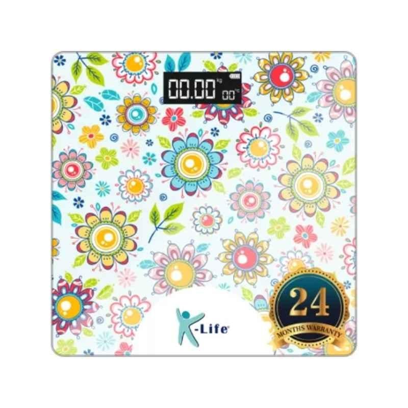 K-Life WS-108 180kg Blue Line Digital Weighing Scale with LED Display-picture-21