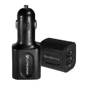 Ultraprolink UM0052BLK 6A Torque Black Qualcomm Dual USB Quick Charge