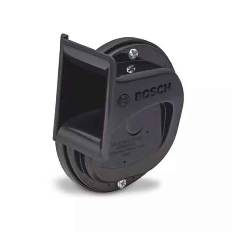 Bosch 2 Pcs 105-118Db 12V Plastic Black Symphony Horn Set for Passenger Cars, Suvs & Commercial Vehicles, F002H10028, BOS-TGJ93G