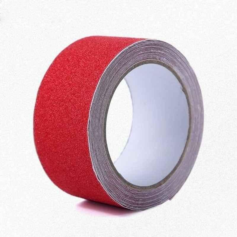Anti-Slip Tape, PVC, 48 mmx5 m, Red