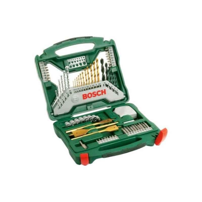 Bosch X-Line Drill with 70 Pcs Screwdriver Bit Set, 2607019329