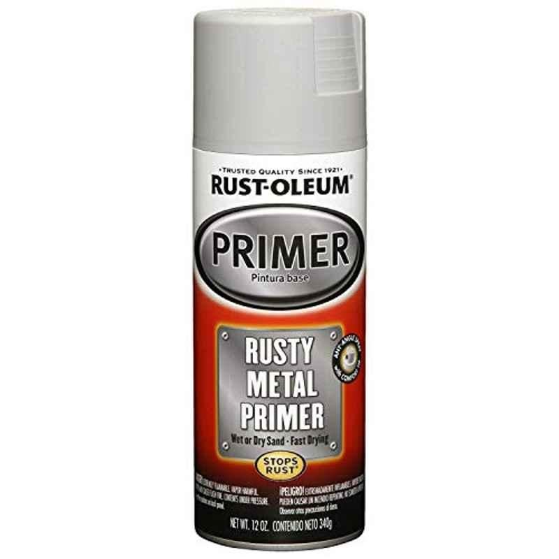 Rust-Oleum 12 Oz Light Grey 249331 Rusty Metal Primer Spray Paint
