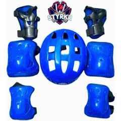 STYRKR Blue protective Skating/Cycling Guard Kit | Multi Sport Gear for Kids 177 Cycling KitKIT-215