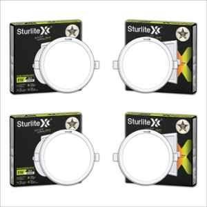 Sturlite Dex 8W 800lm Cool White Round LED Downlight (Pack of 4)