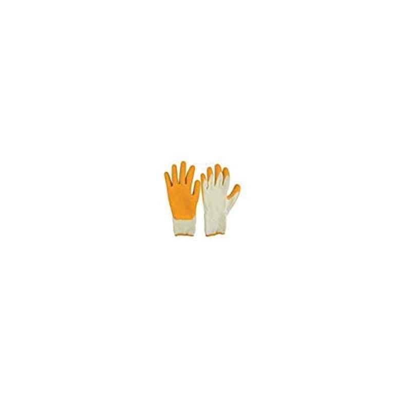 Krost Latex Coated, Cut Resistant, Anti-Skid, Abrasion Resistant Hand Gloves. (5 Pairs)