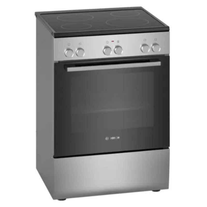 Bosch Series 2 Stainless Steel Black Electric Cooker, HKL060070M