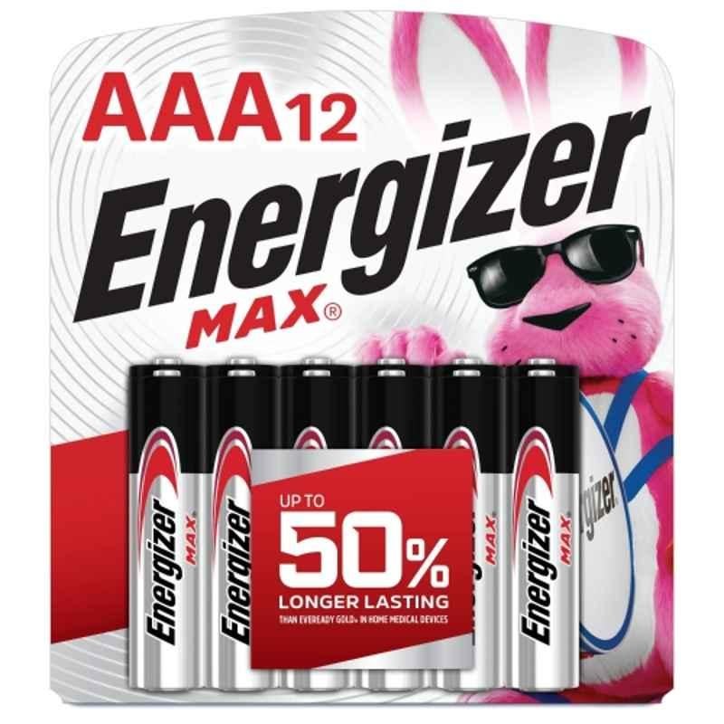 Energizer Max 1.5V Alkaline Battery Cell, 3298BR (Pack of 12)