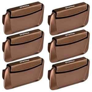 Plantex 3 inch Zinc Rose Gold Drawer Kadi for Home & Office, APS-DTK-295 (Pack of 6)