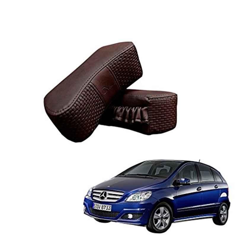 Kozdiko 2 Pcs Memory Foam Cola Neck Rest Cushion Pillow Set for Mercedes Benz B-Class Electric