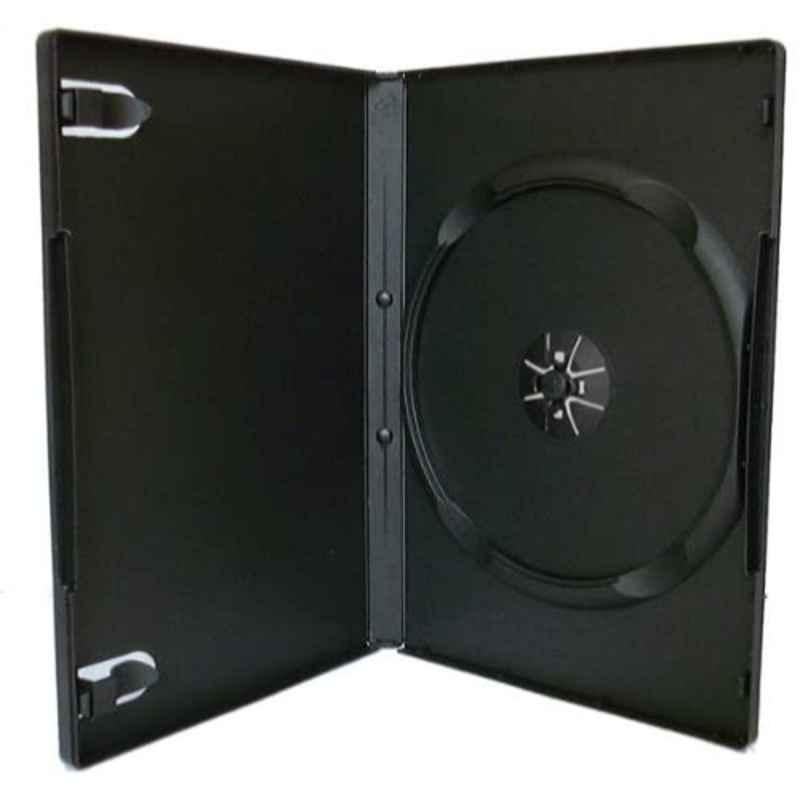 Amarine Black Single DVD Case, VU-HJC7-326E (Pack of 10)