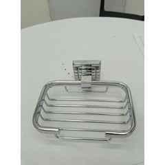 Plantex Soap Holder for Bathroom/304 Grade Stainless Steel Soap Case/Soap Stand/Soap Dish/Bathroom Accessories 2103, Chrome
