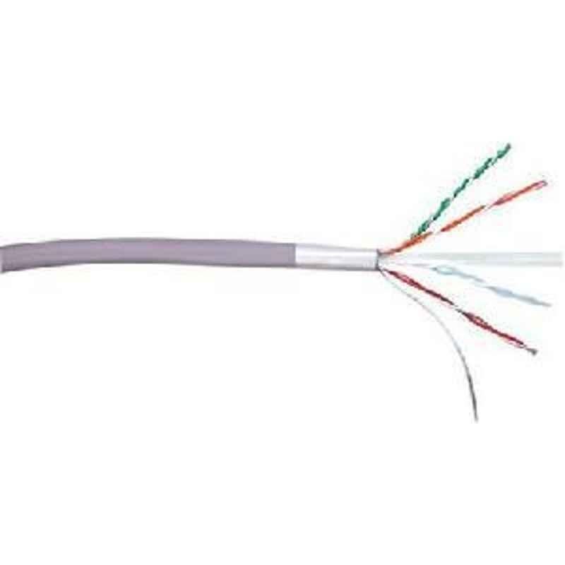 RS Pro 305m F/UTP PVC Sheath Grey Cat6 Ethernet Cable