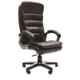 Caddy PU Leatherette Brown Adjustable Office Chair with Back Support, DM 926