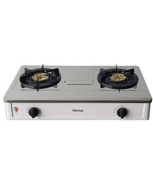 Buy Rinnai 2 Brass Burner Stainless Steel Gas Stove 