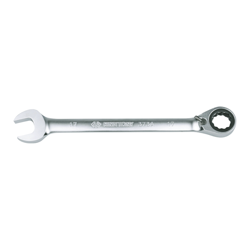King Tony 12mm Chrome Plated Ringstop Speed Wrench, 373A12M