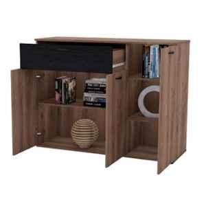 Zuari Furniture Dixi Brown Engineered Wood Storage Cabinet, 140164