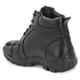 Timberwood TW48 Leather Steel Toe Airmix Sole Mid Ankle Black Work Safety Boots, Size: 7