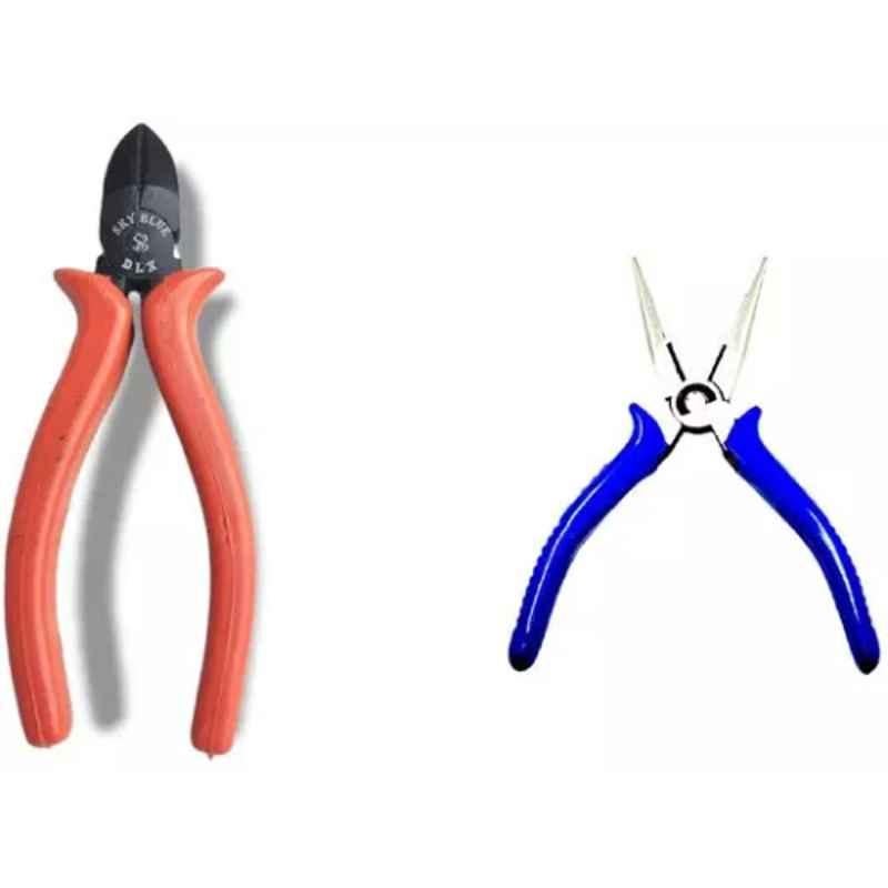 Sky Blue 2 Pcs 7.8 inch Lineman Plier Combo, SBE_PLIER_0778