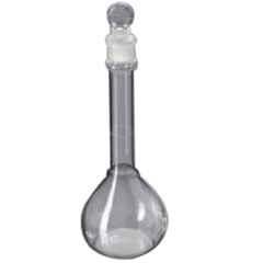 Glassco 25ml White Printing 3.3 Boro Glass Boiling, Round Bottom & Single Neck Flask with Joint, 057.202.06 (Pack of 5)