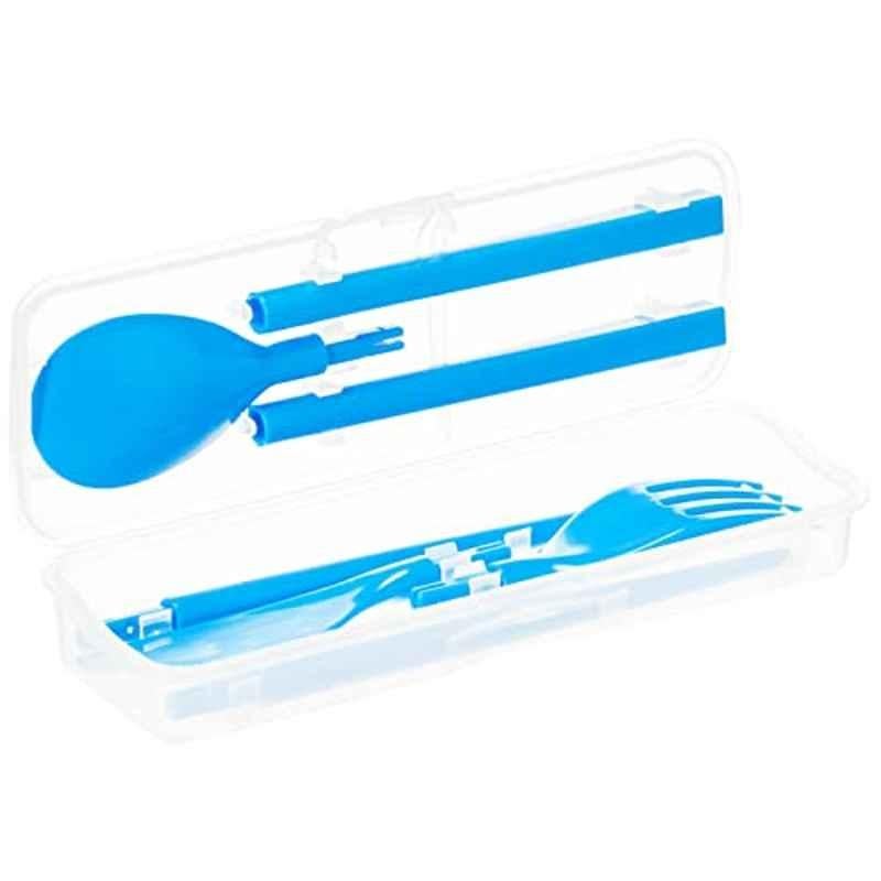 Sistema Plastic Blue Cutlery Set