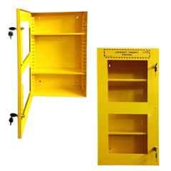 Lukko Safety Large Lockout Tagout Station with 2 Adjustable Shelves & 2 Keys, LS-S51