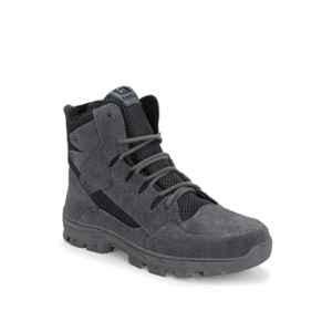 Eego Italy WW-70 Genuine Leather Steel Toe Grey Safety Boots, Size: 6
