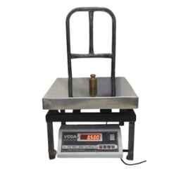 Voda 300kg Stainless Steel Bench Type Heavy Duty Weighing Scale with 1 Year Warranty, Platform Size: 400x400 mm