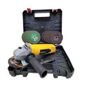 Cheston 100mm 850W Angle Grinder Kit with 5 Pcs Cutting & 5 Pcs Grinding Wheels
