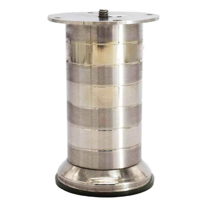 RAB 3 inch Stainless Steel Silver Tuton Finish Sofa Leg (Pack of 2)-picture-38