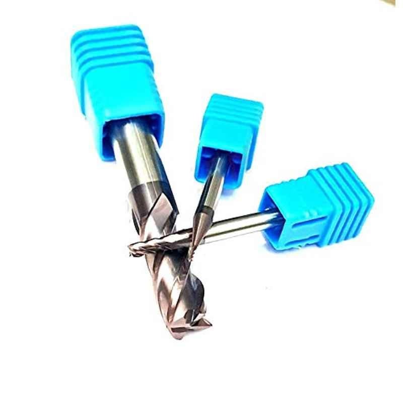 Krost 4Flute Nano Coated | Nano Copper Coated 45Hrc Carbide Endmills For General Purpose,Stainless Steel & High Hardness Steel (16mm 4Flute)