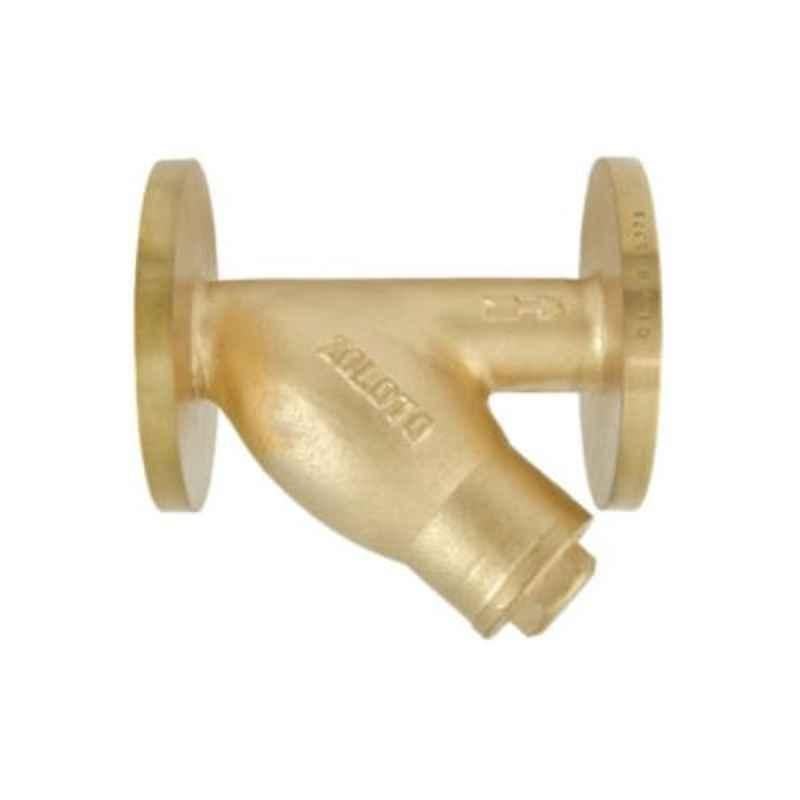 Zoloto 3/4 inch Bronze Y-Type Flanged Strainer, 1054-20