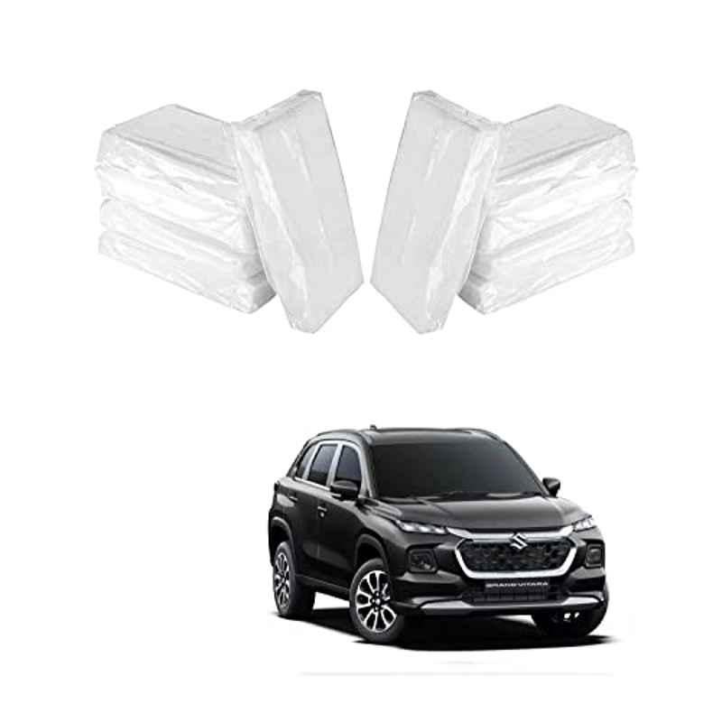 Kozdiko 100 Pulls Dispenser Box Refiller Tissue Paper with 200 Sheets for Maruti Suzuki Grand Vitara New 2022 (Pack of 10)