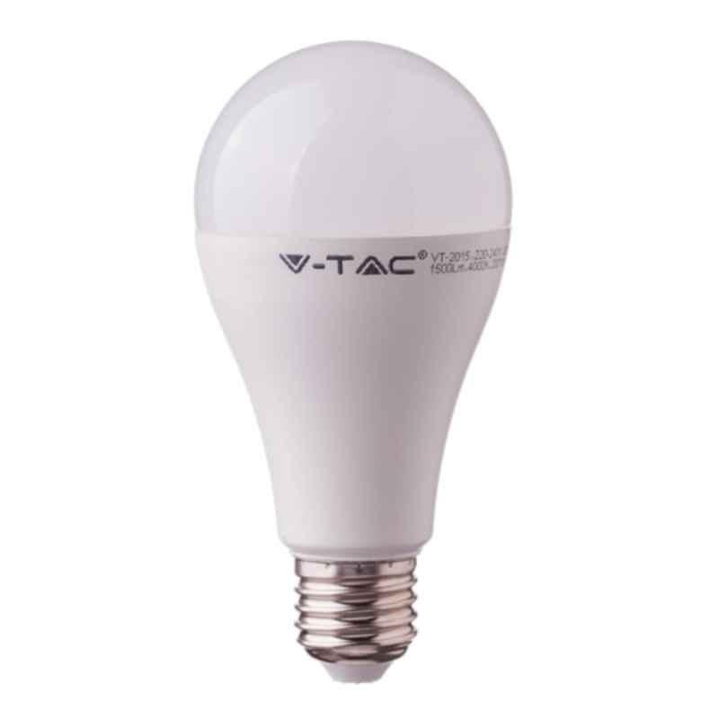 V-TAC VT-4-17 17W 6500K E27 A65 Plastic LED Bulb with Samsung Chip