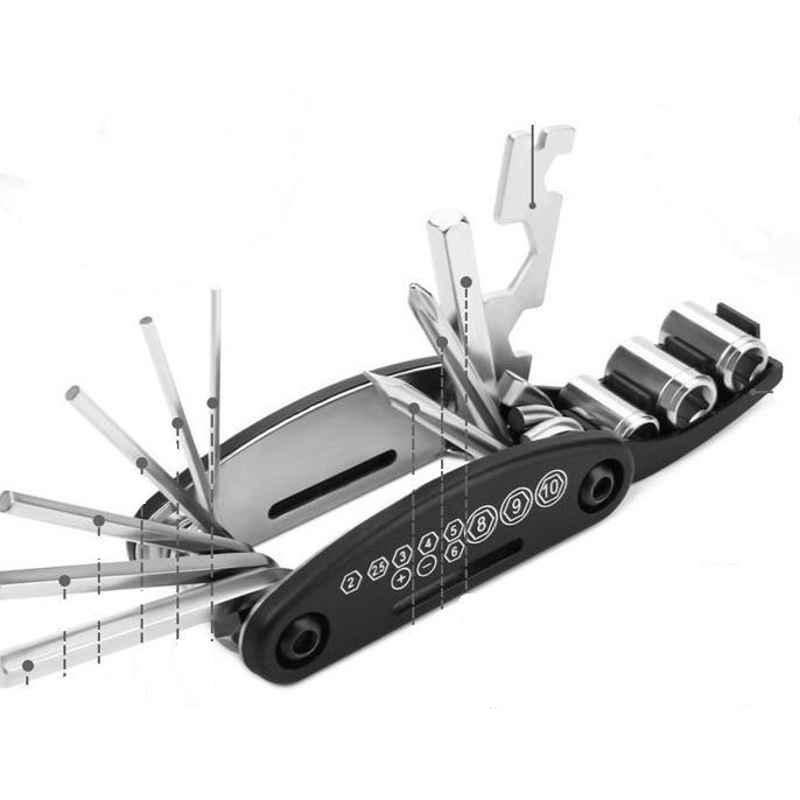 Strauss Black SS Bicycle Repair Toolkit, ST-1350