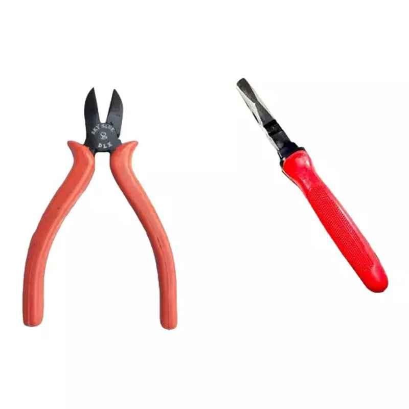 Sky Blue 2 Pcs 7.8 inch Diagonal Plier Combo, SBE_PLIER_COMBOS_COMBO_815