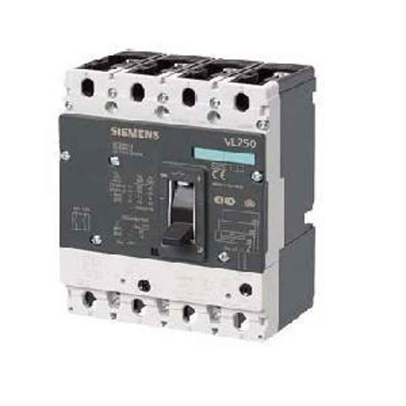Siemens 4 Pole 200 A MCCB Microprocessor Based Trip Unit 3VL3720-1TA46-0AA0