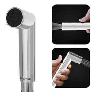 Lorazzo Duo Drift ABS Chrome Finish Health Faucet Gun with out Hose Pipe, LRZ HF0351 S01