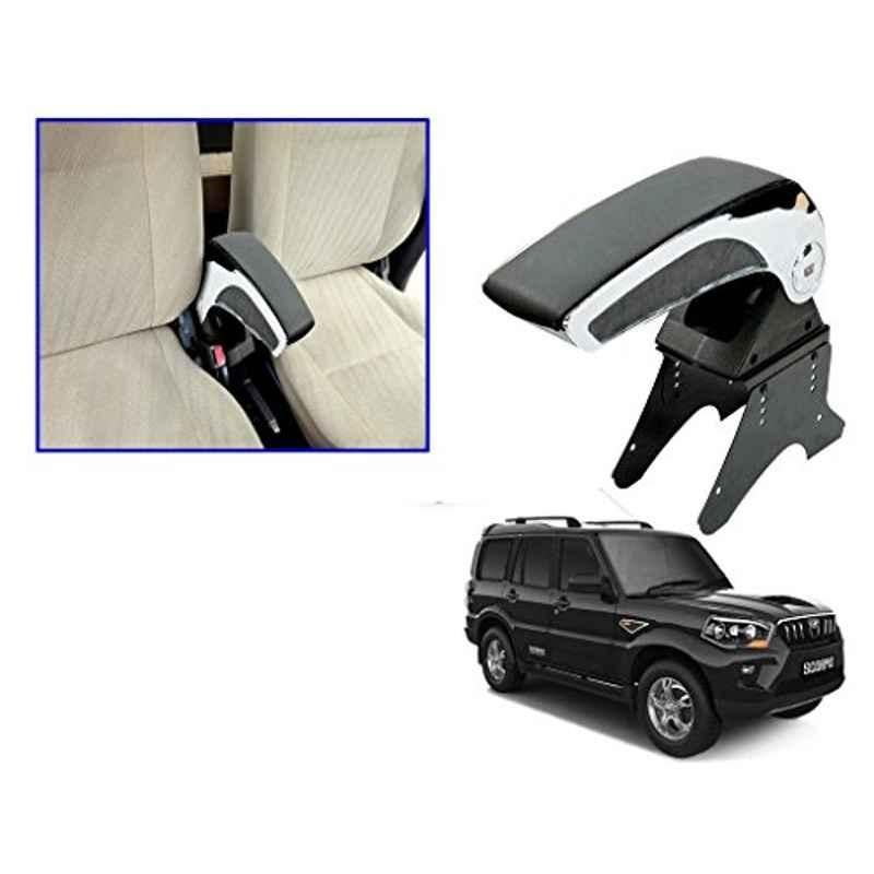 Kozdiko Black Chrome Armrest for Mahindra Scorpio, koz_15304